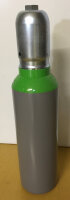 Pressluftflasche 5 Liter 300bar mit Ventil G5/8" Anschluss Druckluft nach DIN mit Schutzkappe