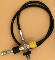 Compressed air filling hose for Coltri compressors with...