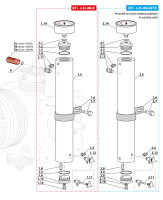 Kondensatabscheider für automatischen Kondensatablass(KIT SEPARATORE)