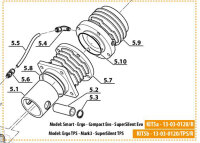Kit Zylinder 3. Stufe MCH 8-11-13-16-18 (KIT CILINDRO GUIDA TERZO STADIO)