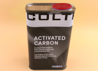 Coltri activated carbon for absorbing oil vapours in filter cartridges for breathing air, 1 litre canister