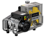 Atemluftkompressor 90 l/min E-Motor 230 V 300bar Edelstahlgeh&auml;use