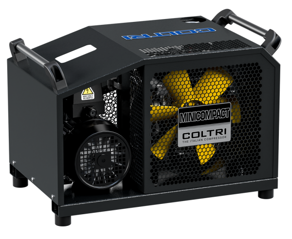 Atemluftkompressor MINI COMPACT 100 l/min E-Motor 400V 232bar 50Hz (MCH6 COMPACT)