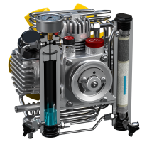 Atemluftkompressor ICON LSE 100 l/min E-Motor 230V 330bar 50Hz (MCH6) Endabschaltung
