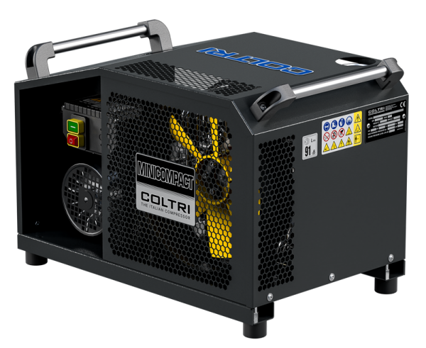 Breathing air compressor MINI COMPACT 100 l/min E-motor 230V 300bar 50Hz (MCH6 COMPACT)