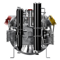 Atemluftkompressor Mini Silent 125 Liter/min. 232bar ET 400V 3kW 50Hz.